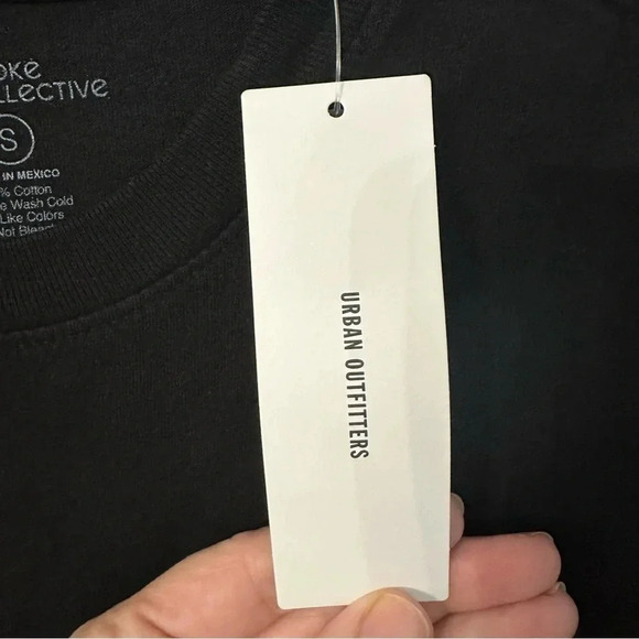 Urban Outfitters Cooke Collective Short Sleeve Black Graphic Tee Size S NWT - Picture 5 of 6